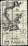 Spain 1967 Fundadores de América 50 CTS Brown & Blue Edifil 1820. Subida por Mike-Bell
